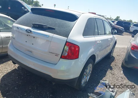 2013 Ford Edge Limited z USA, uszkodzony, nr VIN 2FMDK4KC7DBA15122
